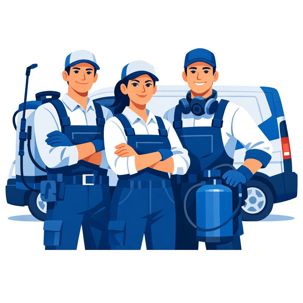 Équipe de techniciens certifiés Mr Nuisibles