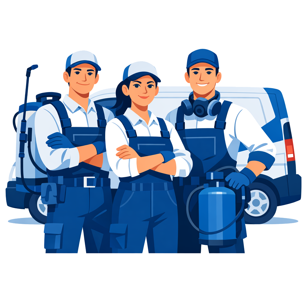 Équipe de techniciens certifiés Mr Nuisibles