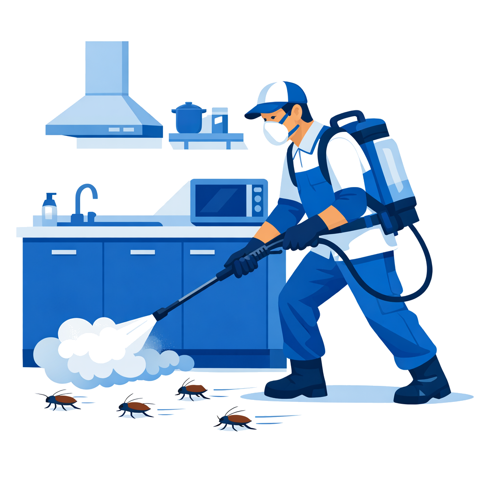 Traitement anti-cafards et blattes à Paris