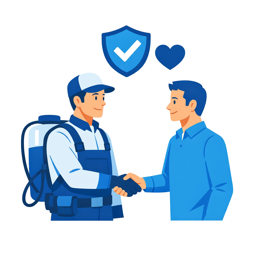 Valeurs Mr Nuisibles, confiance et professionnalisme